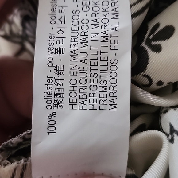 Zara Satin Paisley Print Button-Up Blouse Size Small - Picture 16 of 16